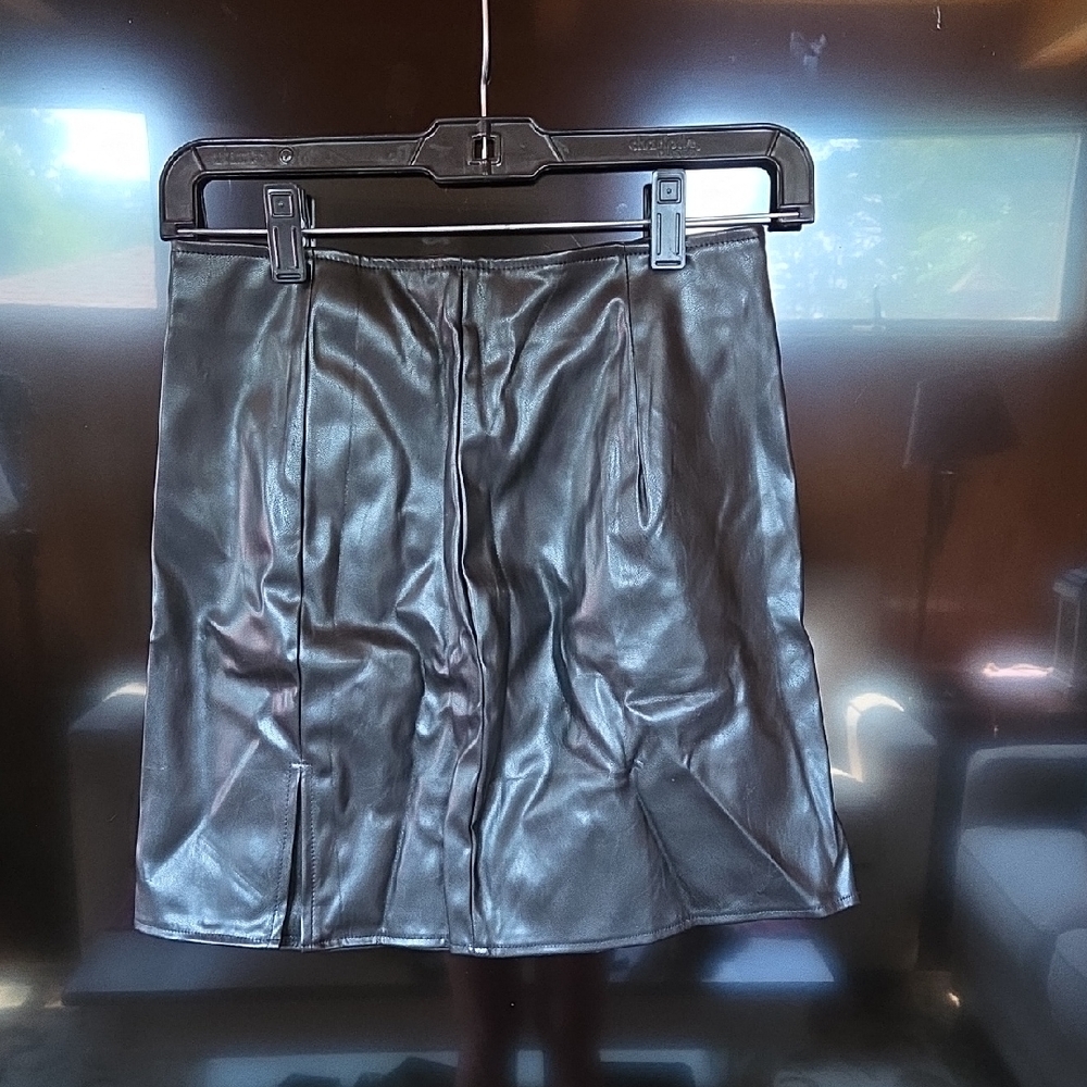 SHEIN Silver Pencil Skirt